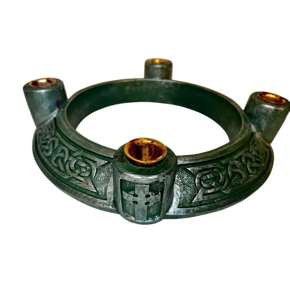Abbey Gift Celtic Knot Resin Advent Wreath